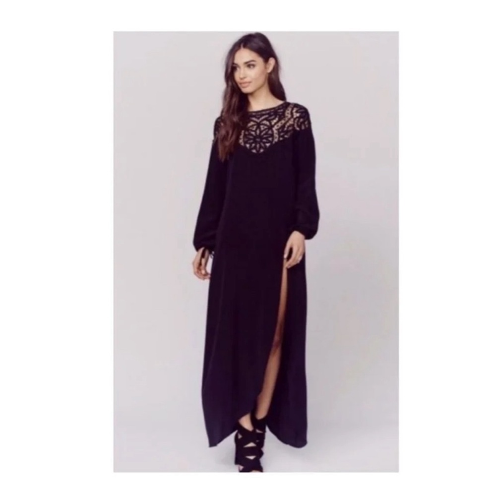Santa Cruz maxi dress silk